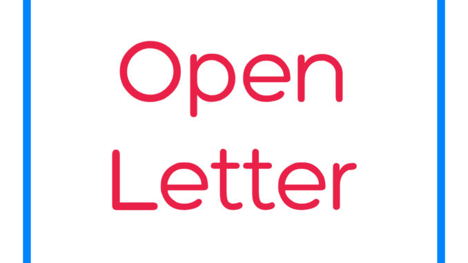 Open Letter Update #2